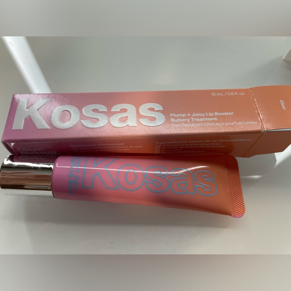 Kosas Plump + Juicy Lip Booster Buttery Treatment - Clear 15ml